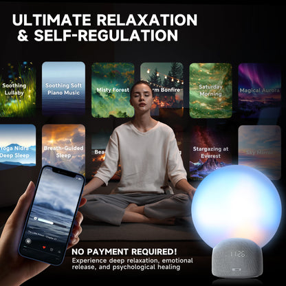 UZZ MindOasis: All-in-one Ambient Light Bluetooth Speaker